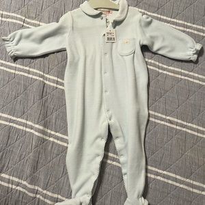 Bonpoint NWT
Baby Boy’s Collared Velour Footie